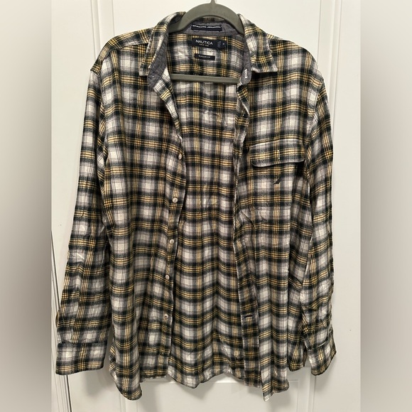 Nautica Classic Fit Plaid Shirt - Picture 1 of 5